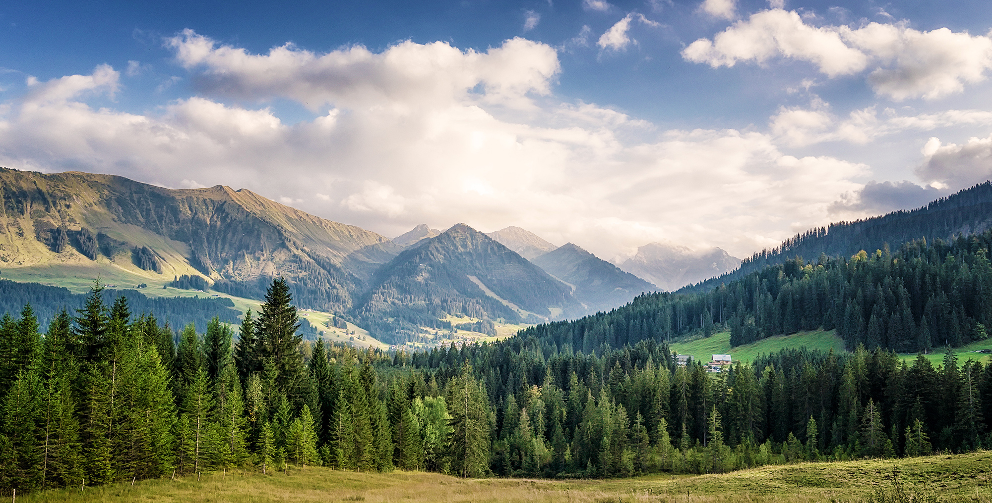 Blick ins Kleinwalsertal